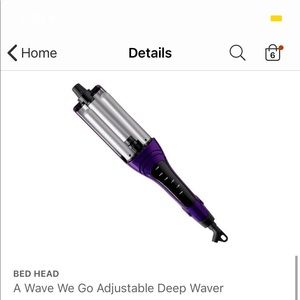 BedHead: A Wave We Go Adjustable Deep Waver